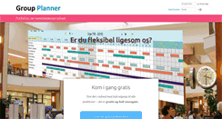 Desktop Screenshot of gruppeplan.dk